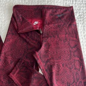 Nike snake print leggings